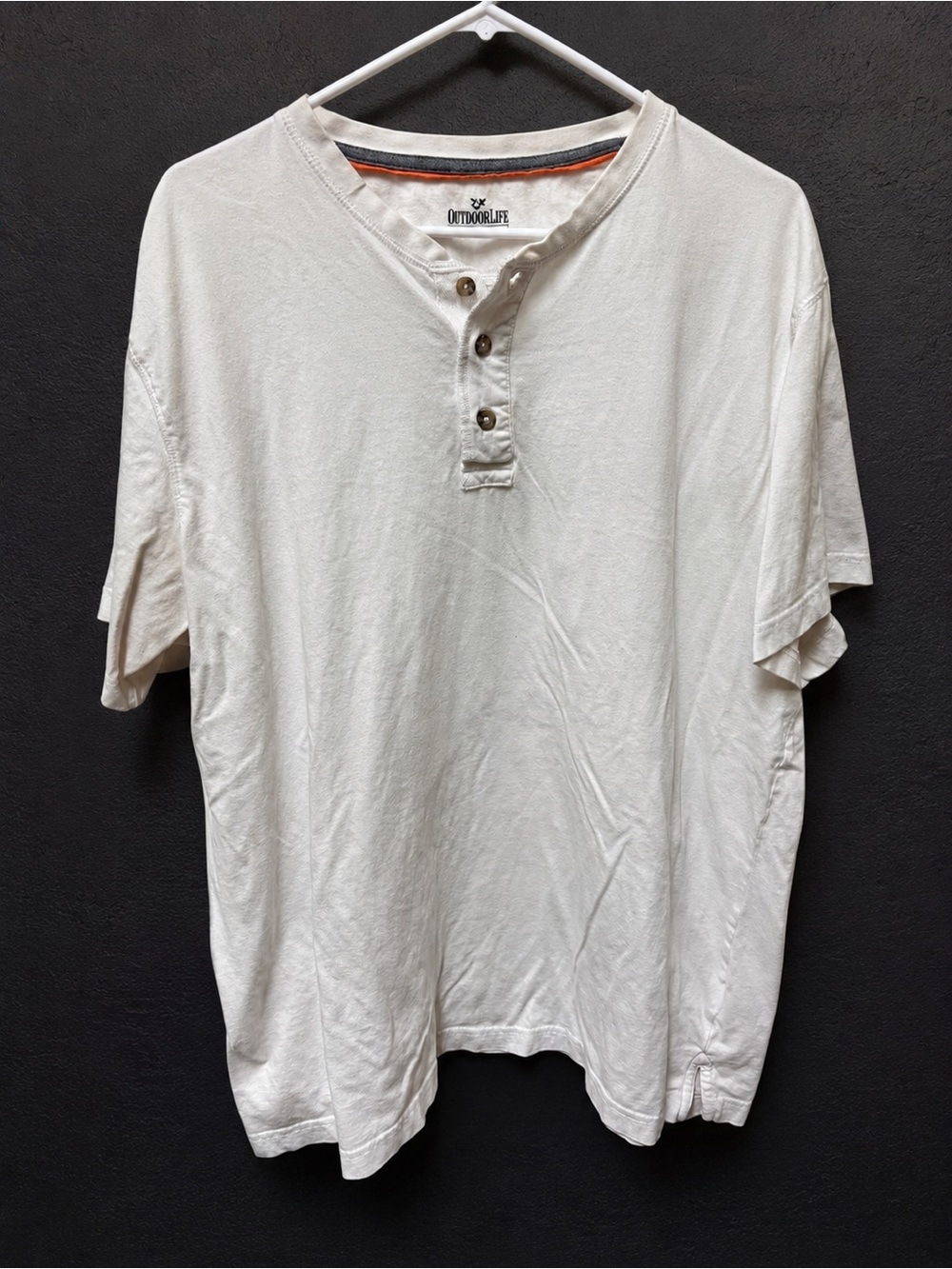 Outdoor Life Short-Sleeve Henley XL
